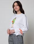 Details Long Sleeves T-Shirt With At Sleeves