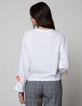 Details Long Sleeves T-Shirt With At Sleeves