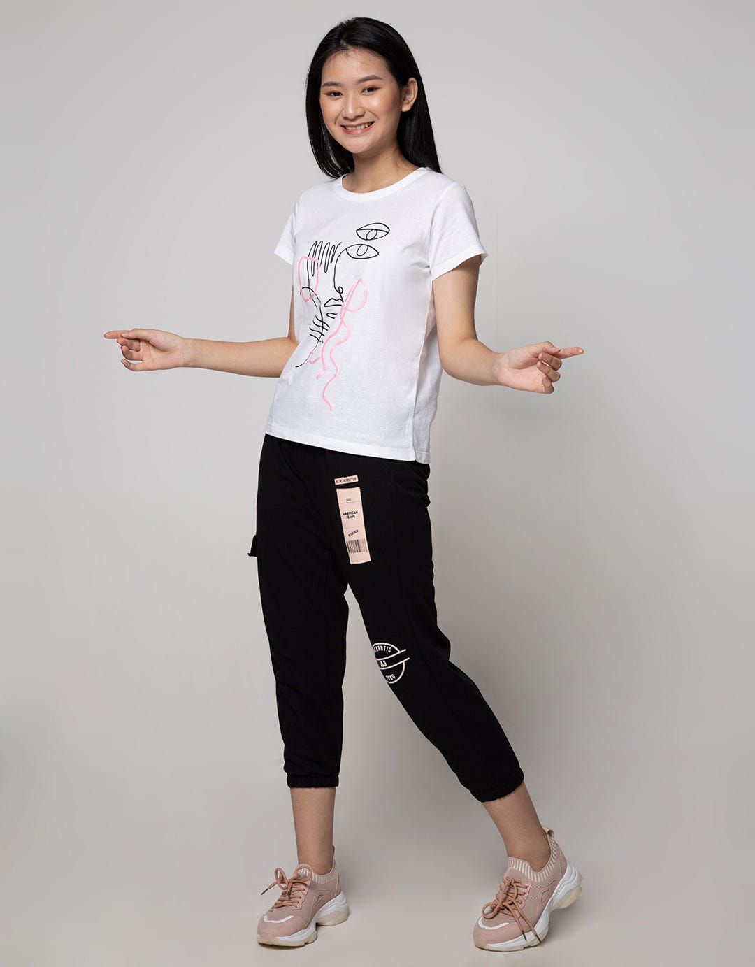 Nevada Short Sleeve T-Shirt Face Line