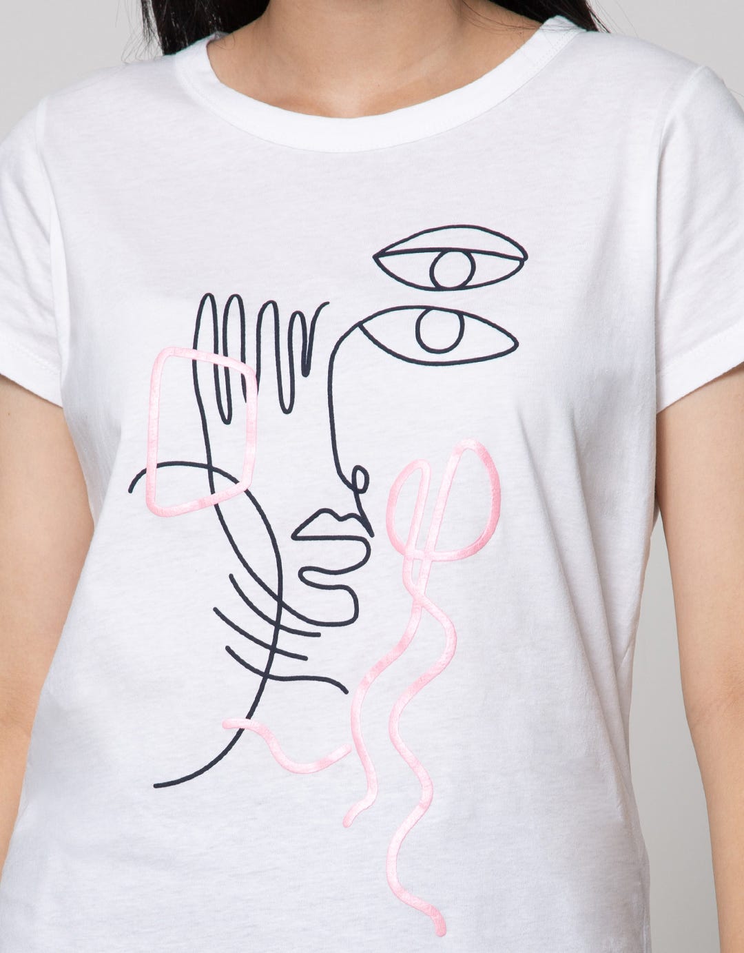 Nevada Short Sleeve T-Shirt Face Line