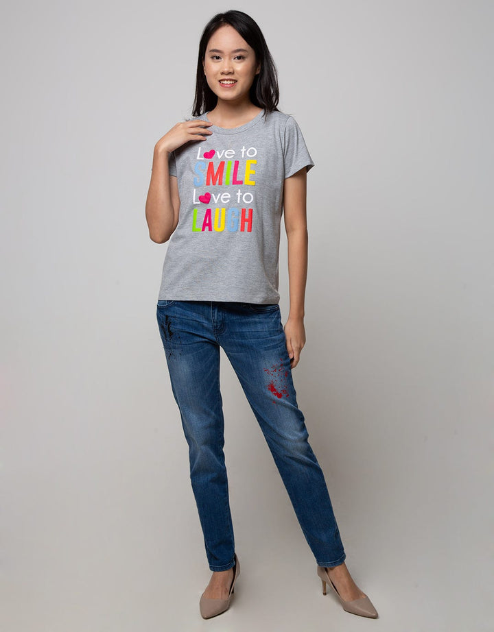 Nevada Short Sleeve T-Shirt Love To Smile