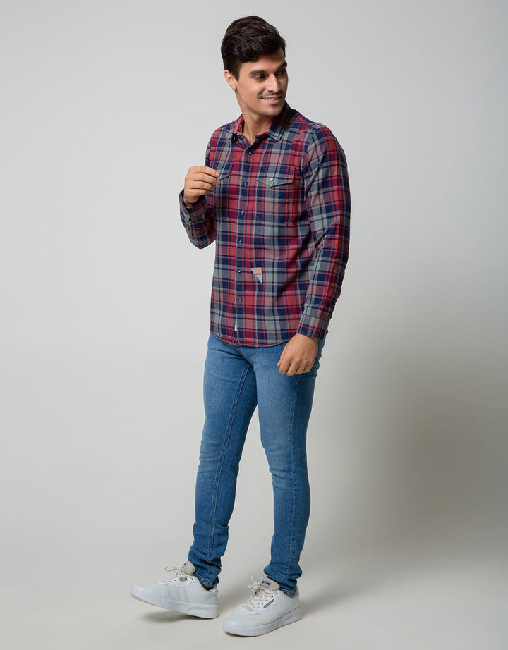 Emba Jeans Kemeja Murdo Long Sleeve