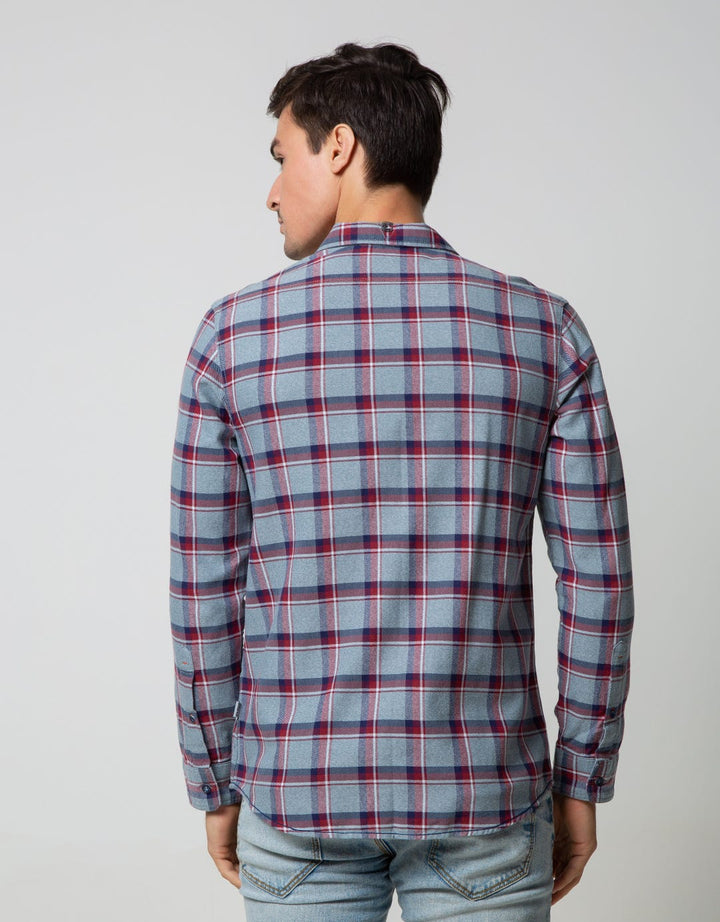 Emba Jeans Kemeja Lengan Panjang Murdo