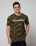 T Zone Short Sleeve T-Shirt Print Aop Army Coll Camo Special Force