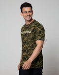 T Zone Short Sleeve T-Shirt Print Aop Army Coll Camo Special Force