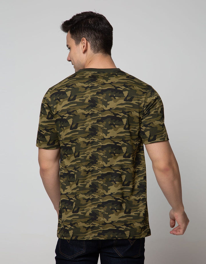 T Zone Short Sleeve T-Shirt Print Aop Army Coll Camo Special Force