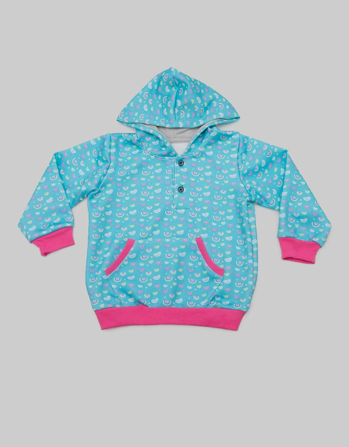 Hipofant Jaket Anak Caila Topi Pelangi