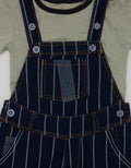 Hipofant Overall Jumpsuit Anak Luna Jean Salur Besar