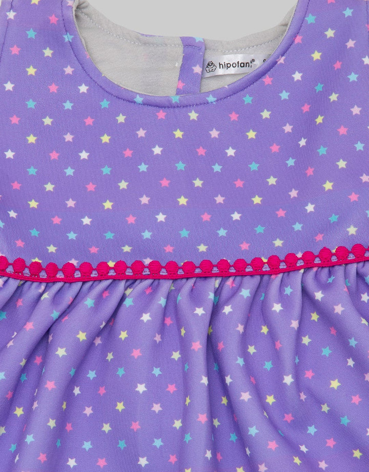Hipofant Dress Bayi Elma Scuba Bintang