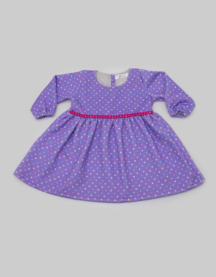 Hipofant Dress Bayi Elsa Scuba Bintang