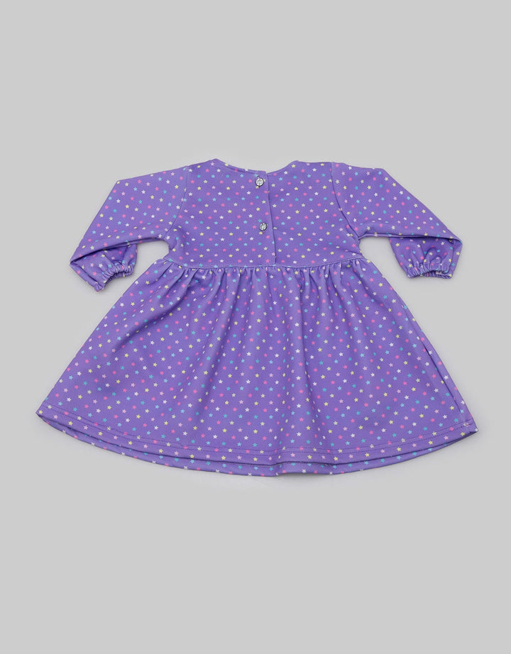 Hipofant Dress Bayi Elsa Scuba Bintang