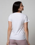 Details Short Sleeve T-Shirt Photoprint Flower In Square Background