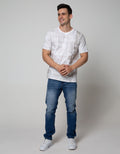 T Zone Short Sleeve T-Shirt Batik Fullprint 1