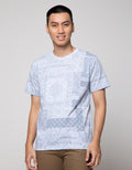 T Zone Short Sleeve T-Shirt Batik Fullprint 1