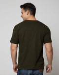 T Zone Short Sleeve T-Shirt Print Army Coll Stronger