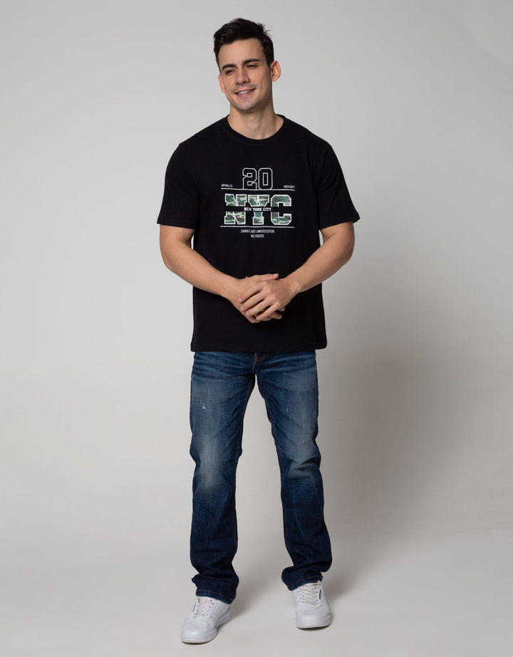 T Zone Short Sleeve Tshirt Print Army Coll