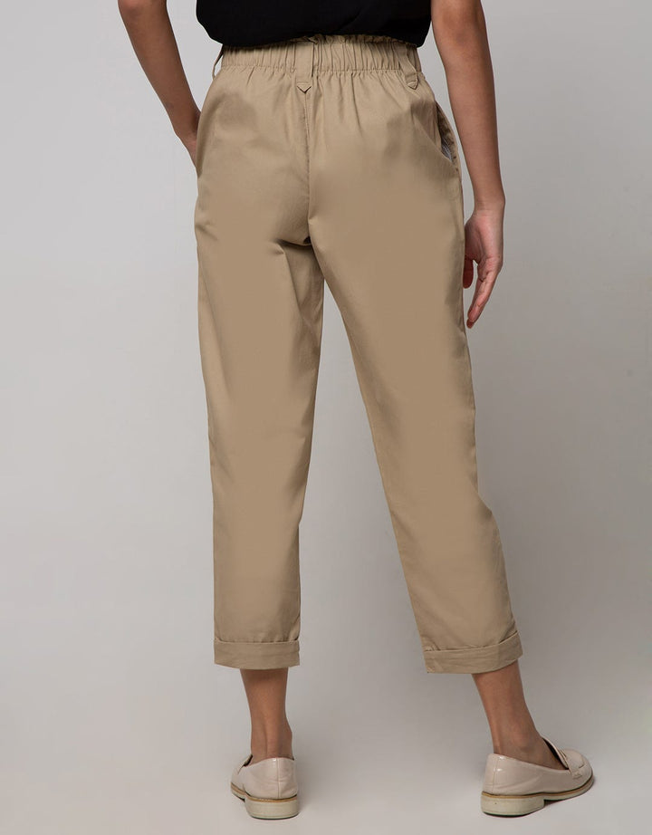 Details Long Pants Tappered With Button
