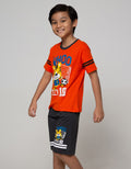 Little M Top - Bottom Set Reg Animal Aplikasi Bordir