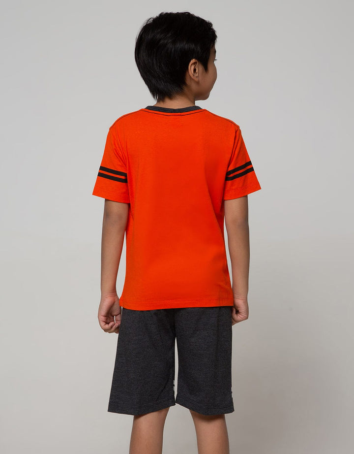 Little M Top - Bottom Set Reg Animal Aplikasi Bordir