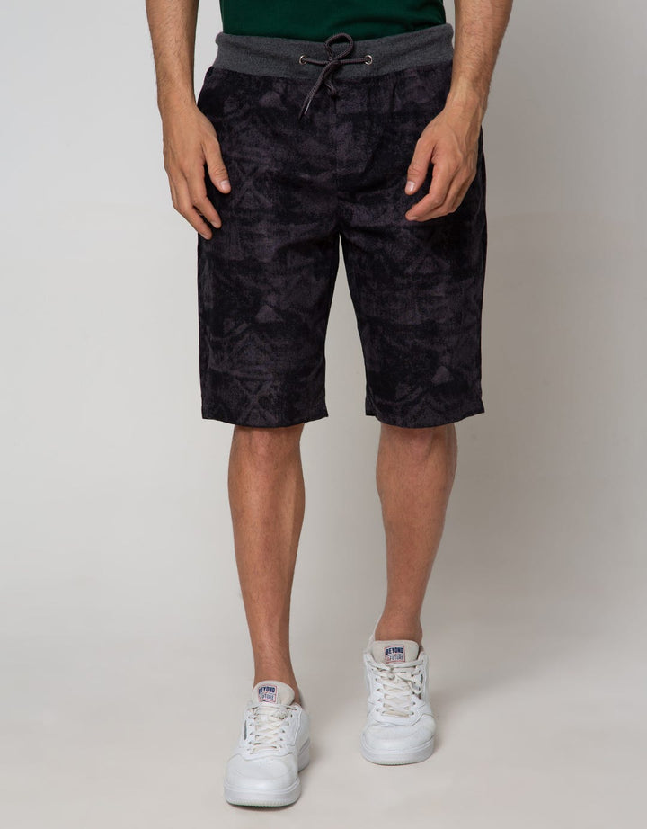 Nevada Short Pants Rib Print Nz-11447 Rbpm01:Frost Grey:S:Print:Short Pants