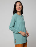 Connexion Long Sleeve T-Shirt Hanley Kulit Jeruk