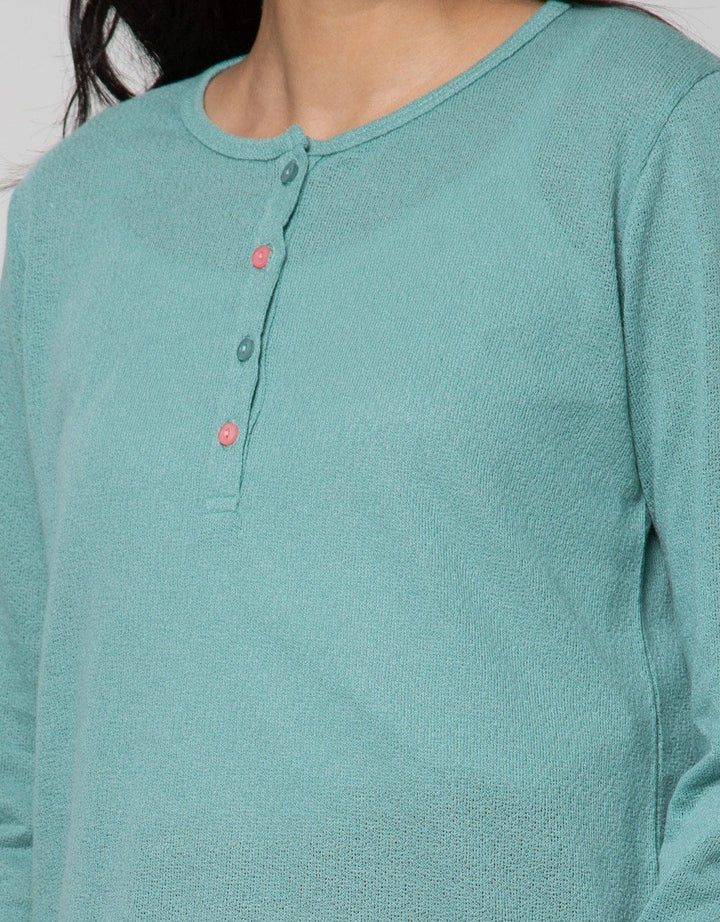 Connexion Long Sleeve T-Shirt Hanley Kulit Jeruk