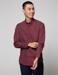 Cole Long Sleeve Shirt Print Us Slim Button Down