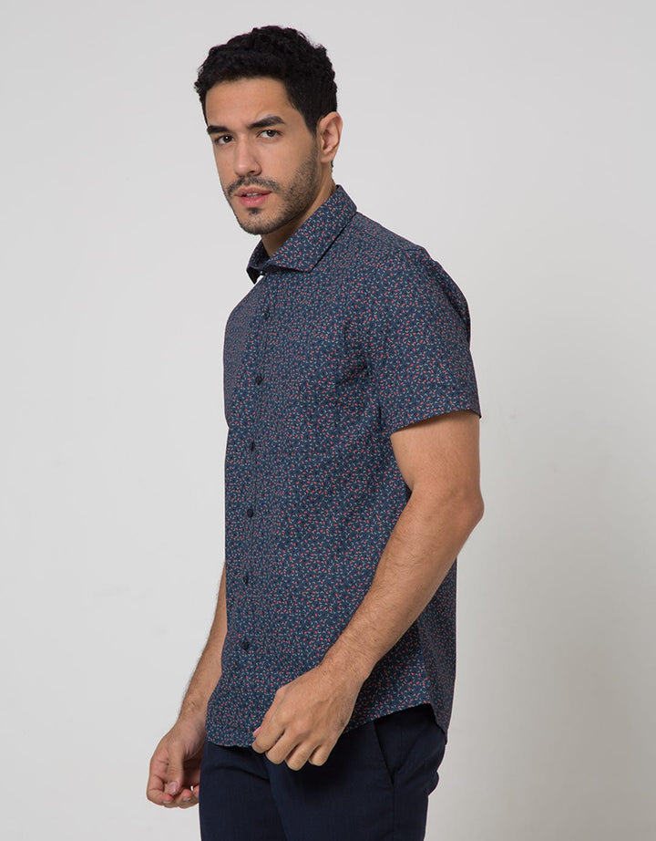 SS SHIRT PRINT SLIM