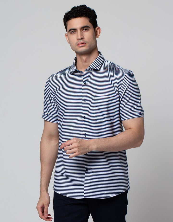 SS SHIRT STRIPE SLIM