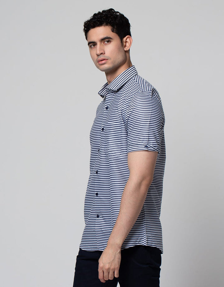 SS SHIRT STRIPE SLIM