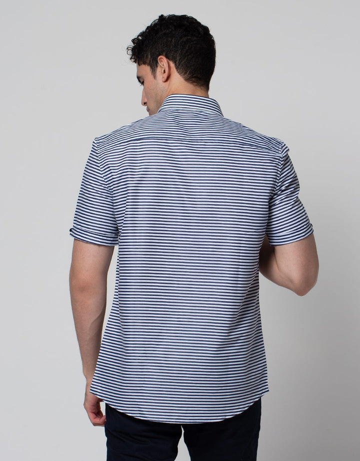 SS SHIRT STRIPE SLIM