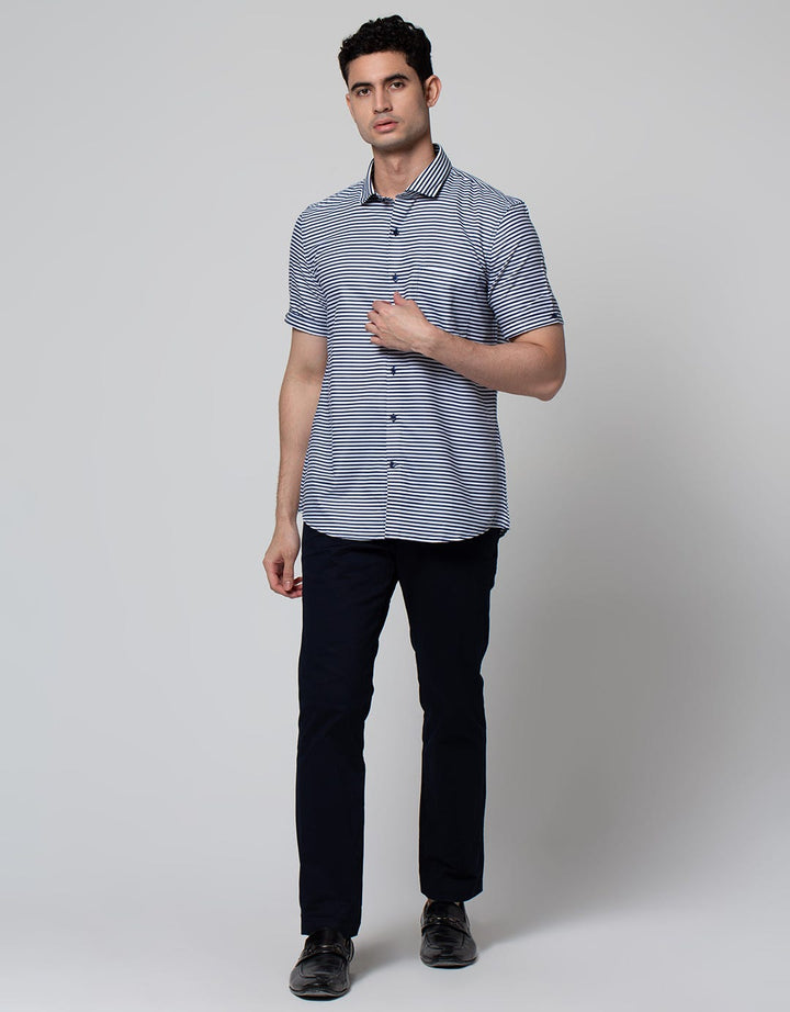 SS SHIRT STRIPE SLIM