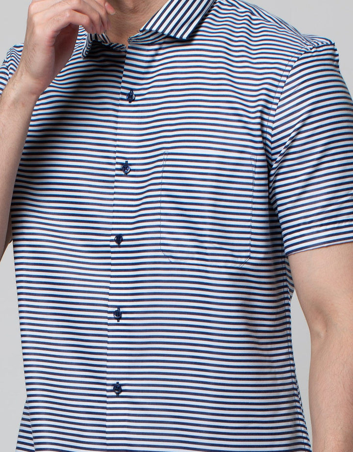 SS SHIRT STRIPE SLIM