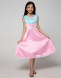 Princessa Flami Simple Pink Children's Dress