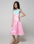 Princessa Flami Simple Pink Children's Dress