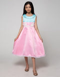 Princessa Flami Simple Pink Children's Dress
