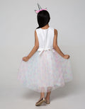 Princessa Flami Dress Anak Unicorn Flower