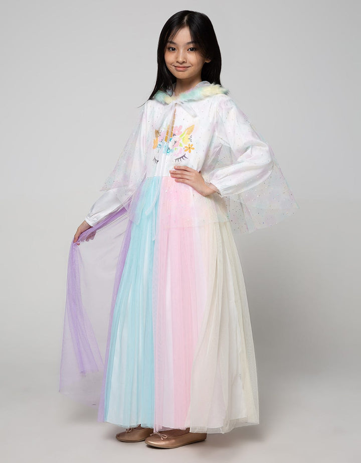 Princessa Flami Dress Anak Hoodie Unicorn
