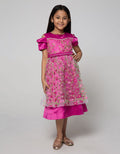 Princessa Flami Dress Anak Flower