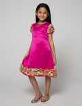 Princessa Flami Dress Anak Satin