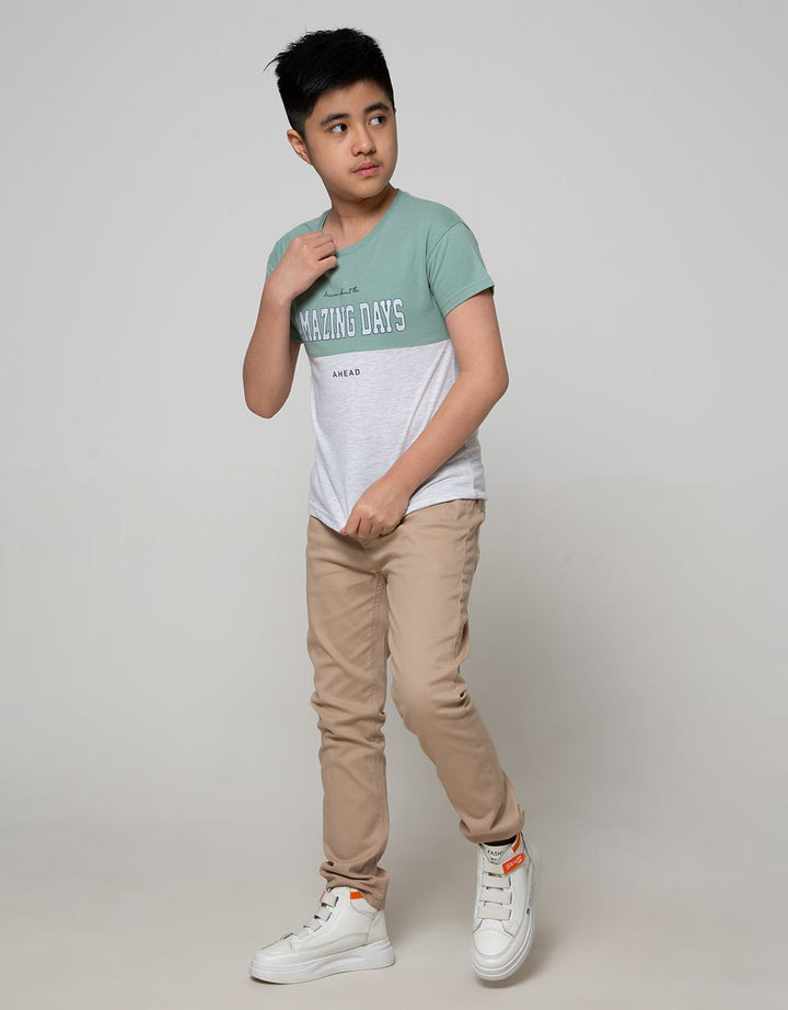 Nevada Short Sleeve T-Shirt Cut And Sewn Amazing Days