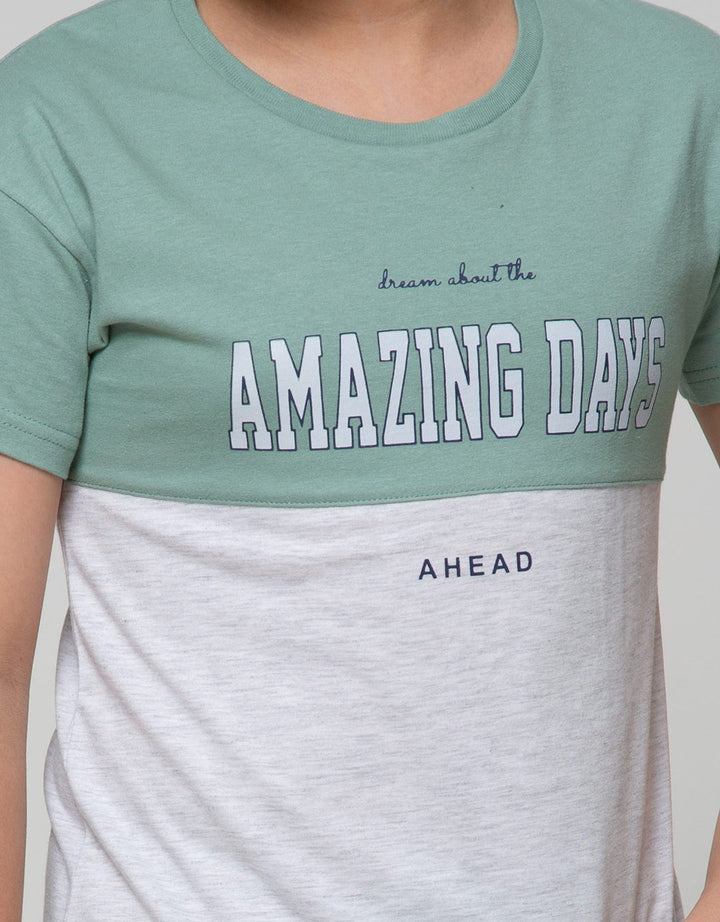 Nevada Short Sleeve T-Shirt Cut And Sewn Amazing Days