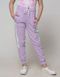 Nevada Jogger Knit Foil Love Side Cut And Sewn