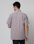Stanley Adams Short Sleeve Shirt Stripes Regular
