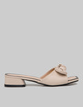 Peter Keiza Ribbon Low Chunky Heels