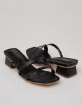 Peter Keiza Mix Strap Heels