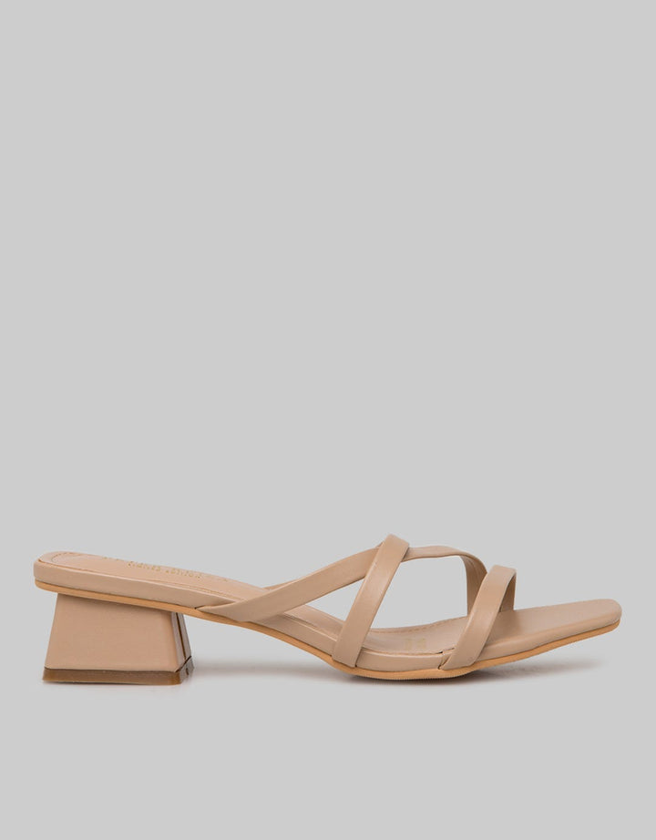 Peter Keiza Mix Strap Heels