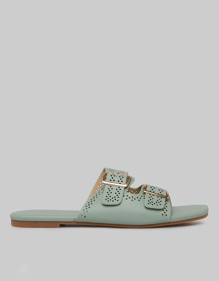 Peter Keiza Buckle Strap Sandals