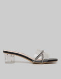 Peter Keiza Wave Studded Strap Heels