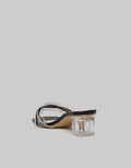 Peter Keiza Wave Studded Strap Heels